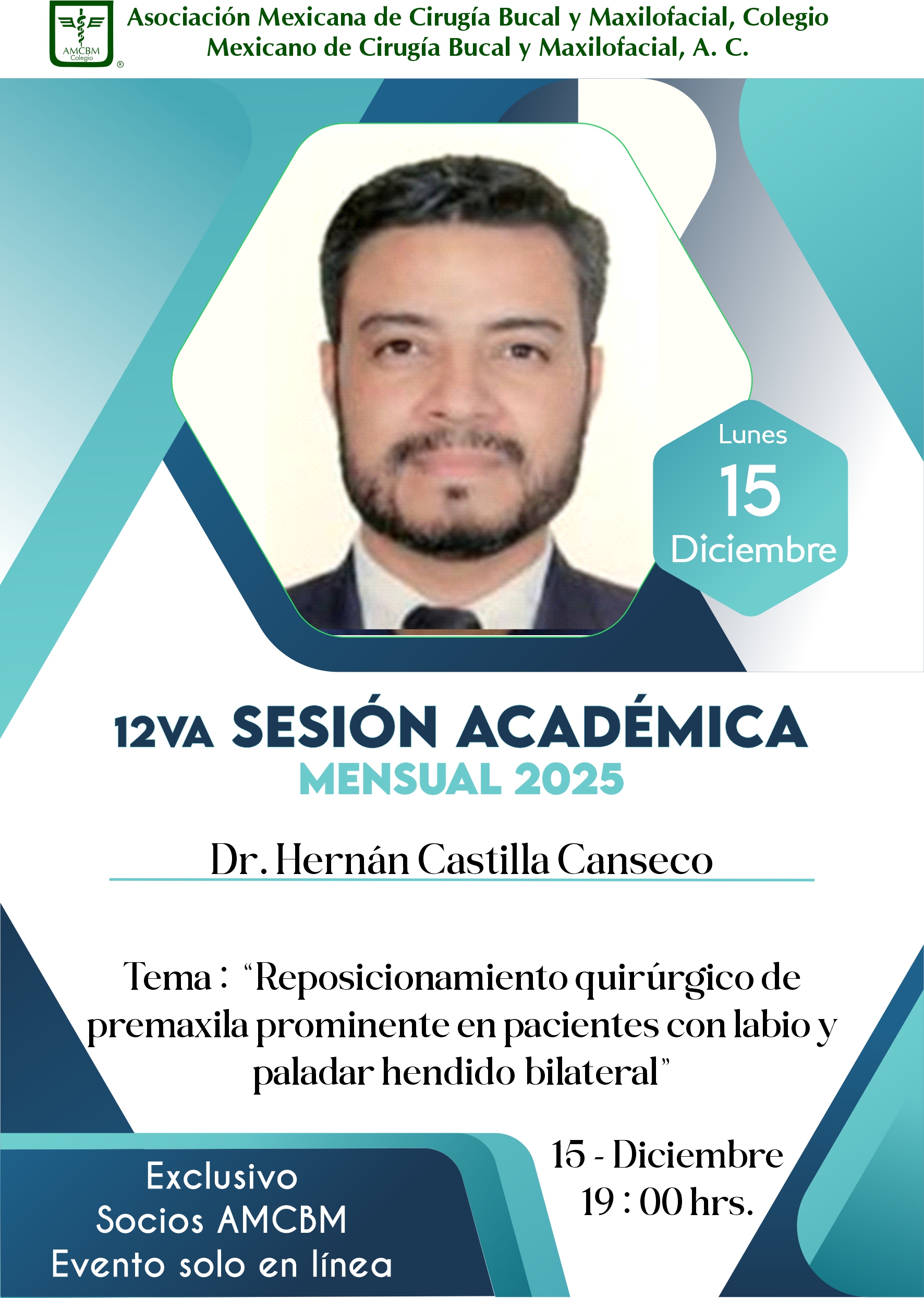 12va Sesión Académica Mensual 2025